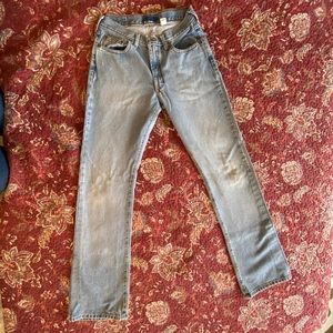 Vintage Abercrombie “boy slouch flare” jeans 6x36
